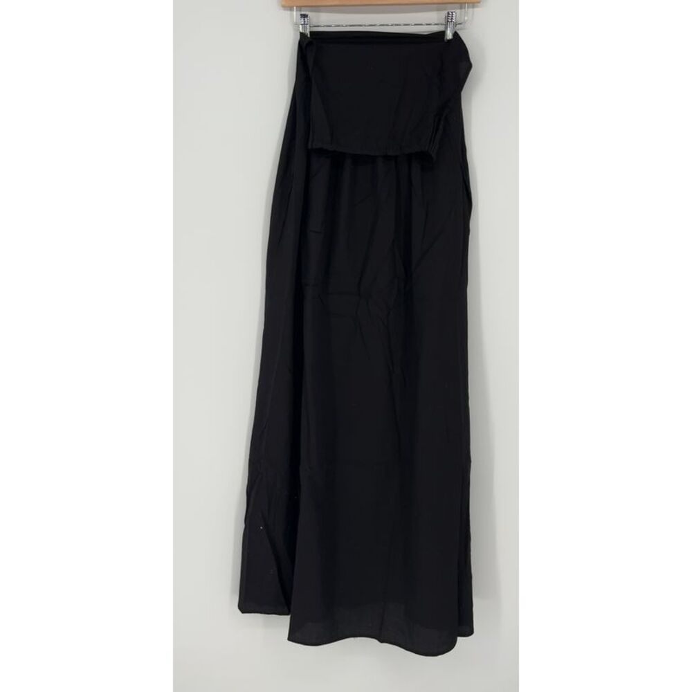 LESET Halter Maxi Dress